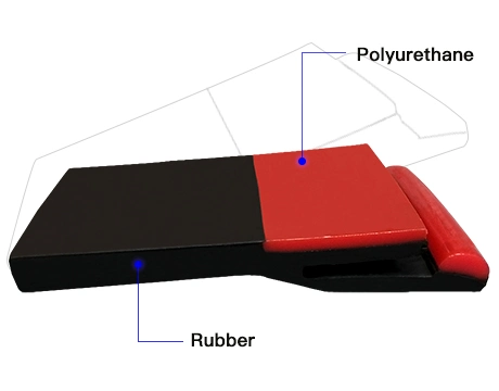 Belt Conveyor Board Rubber Skirt Seal 60 a Skirting Rubber Sheet