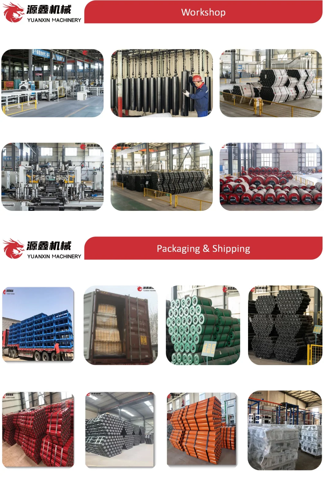 Coal/Cement/Mine/Port/Concrete Plant/ Industrial Roller Belt Conveyor