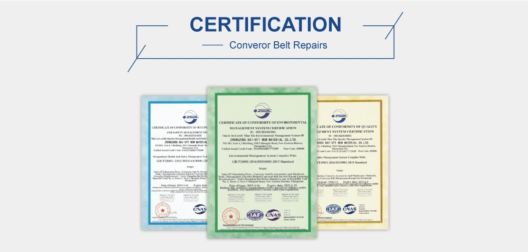 Heavy Duty Conveyor Belt Polyurethane Belt Scraper