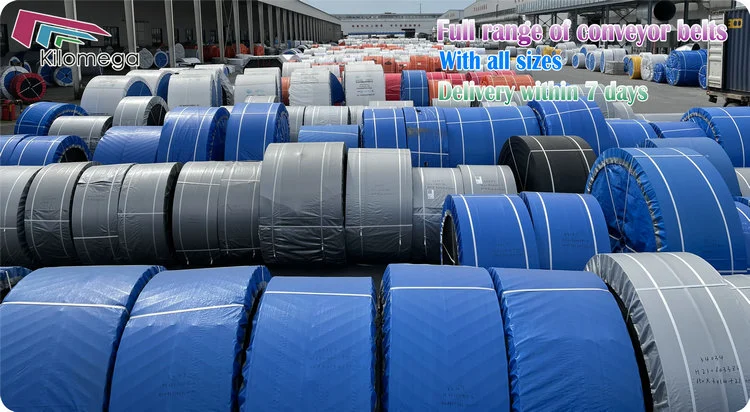 Ep Fabric Wear Resistant Rubber Conveyor Belt for Stone Crusher