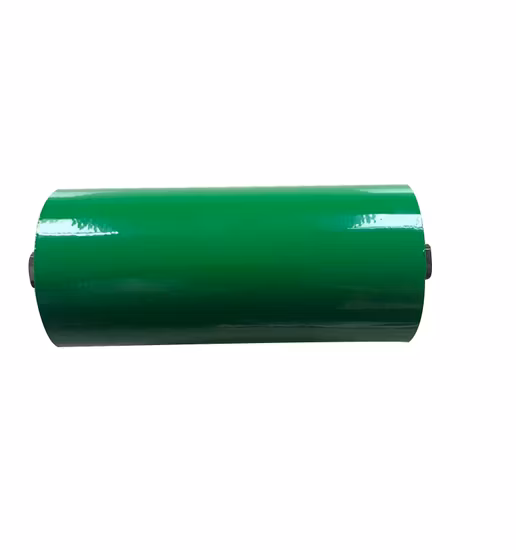 Rullo leggero in PVC a gravità in plastica per nastri trasportatori