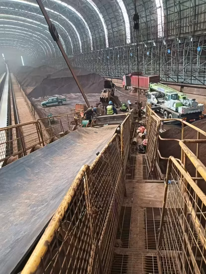 Nastro trasportatore EP robusto e resistente agli urti