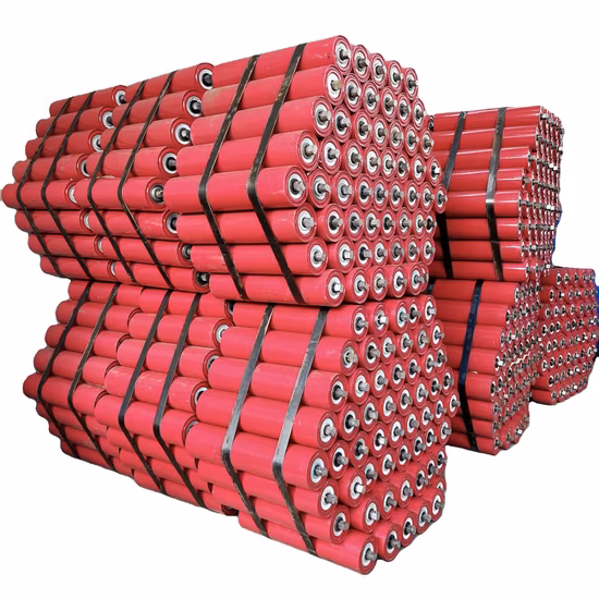 Fornitori di rulli trasportatori in poly-HDPE-UHMW-PE che trasportano rulli trasportatori a canale