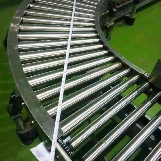 Hairise in acciaio inox 304 con certificato FDA e GSG, rulliera automatizzata