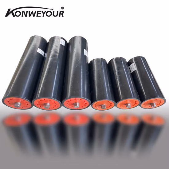 Tenditore in polietilene con rullo per nastro trasportatore in HDPE leggero e con maggiore durata