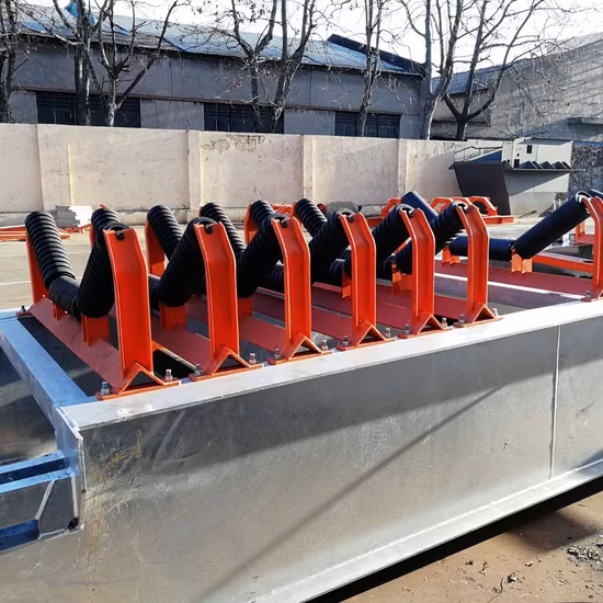 Rullo di impatto Cema a prezzo di fabbrica per nastro trasportatore con lunga durata